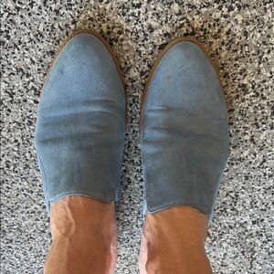 Blue Women's Mules